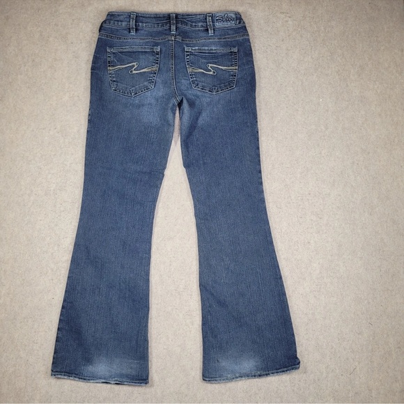 Silver Aiko Jeans for Women Tag Size 30/31 -measurements in photos! - Picture 6 of 12